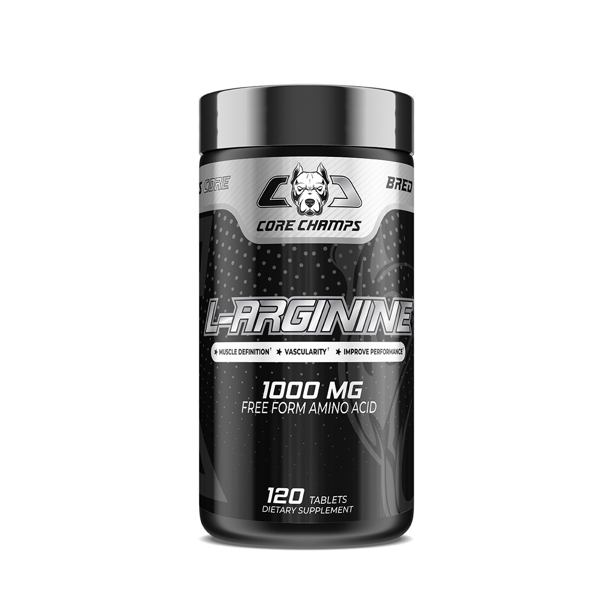 Core Champs L-Arginine 1000mg 120 Tablets Nitric Oxide Booster