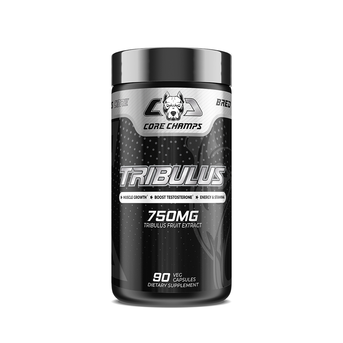 Core Champs TRIBULUS 90 Veg Capsules Testosterone Support