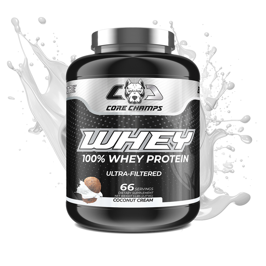 Core Champs WHEY 100% Whey Protein 5 LBS, 66 Servings