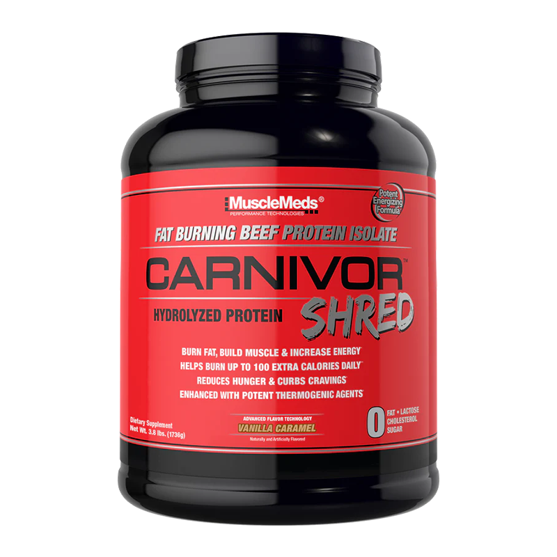 Musclemeds Carnivor Shred Fat Burning Beef Protein 3.8 LBS
