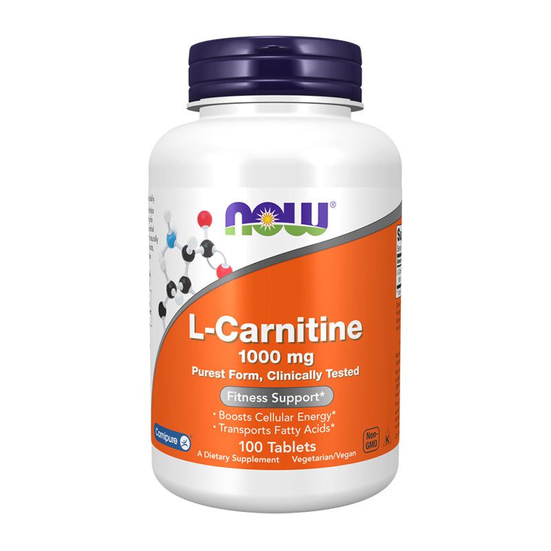 Now-L-Carnitine-1000mg-100-Tablets