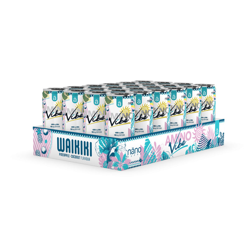 Nanosupps Amino Vibe RTD Tray (24 cans)
