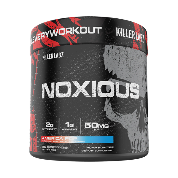 Killer Labz NOXIOUS Extreme Nitric Oxide Booster Pump Pre-Workout