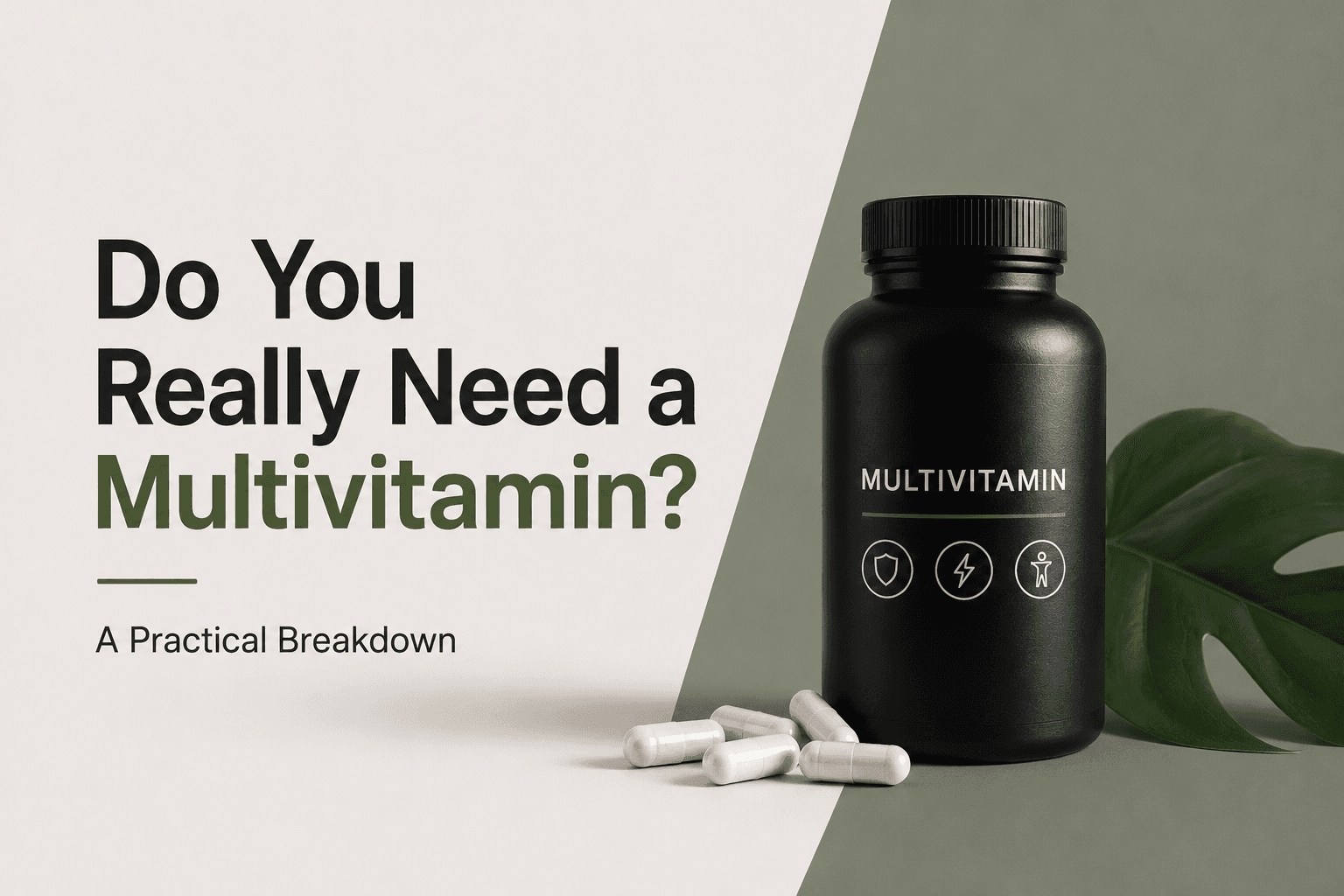 Multivitamin and mineral supplement tablets
