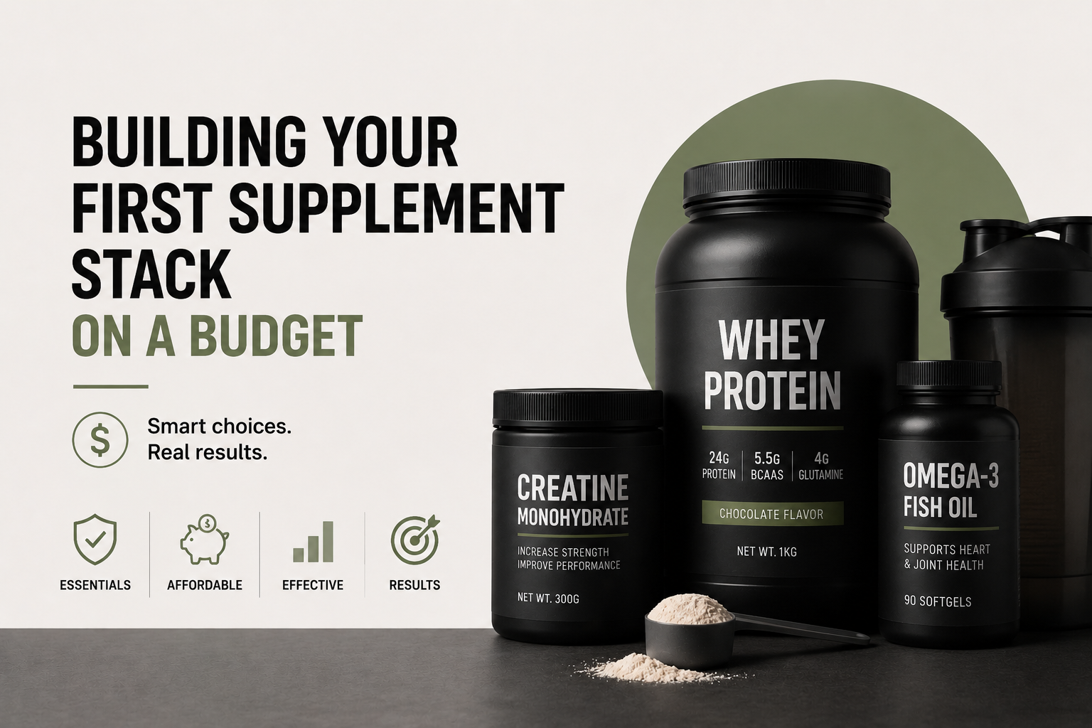 Starter supplement stack essentials