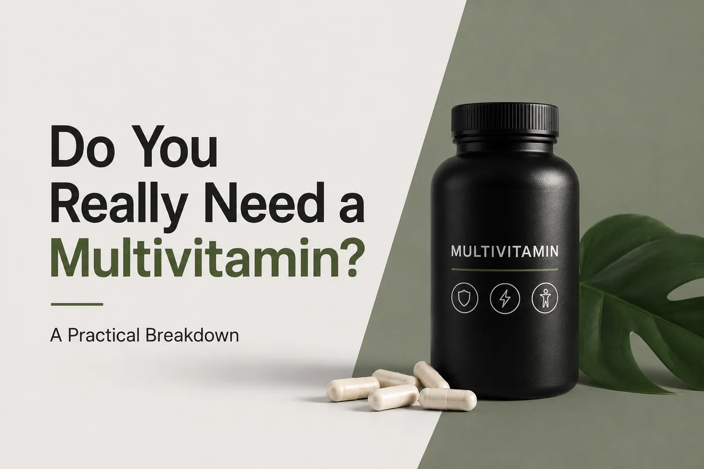 Multivitamin and mineral supplement tablets