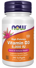 NOW FOODS VITAMIN D3 5000 IU