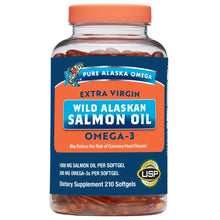 Pure Alaska Omega Wild Salmon Oil 1000 mg., 210 Softgels