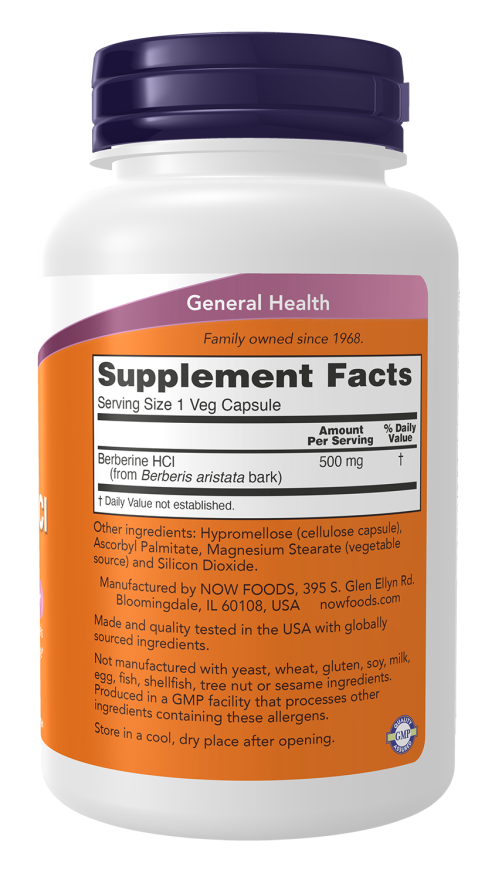 NOW FOODS BERBERINE GLUCOSE SUPPORT 90 SOFTGELS