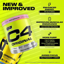 Cellucor C4 Original Pre-Workout 470g, Energy, Focus and Endurance, 50 Servings