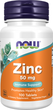 NOW FOODS ZINC GLUCONATE 50 MG