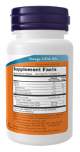 NOW FOODS OMEGA-3 FISH OIL, MOLECULARLY DISTILLED 100 SOFTGELS