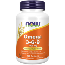 NOW FOODS OMEGA 3-6-9 1000 MG 100 SOFTGELS