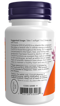 NOW FOODS COQ10 100 MG 50 SOFTGELS 50sv