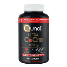 Qunol Ultra CoQ10 100 mg 180 Softgels