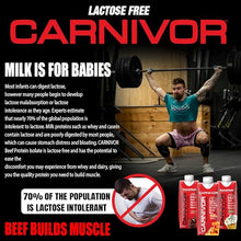 Musclemeds Carnivor RTD Beef Protein Isolate Shake Pack of 12