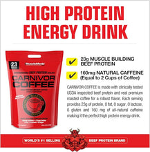 Musclemeds Carnivor Coffee - High-Protein Instant Coffee