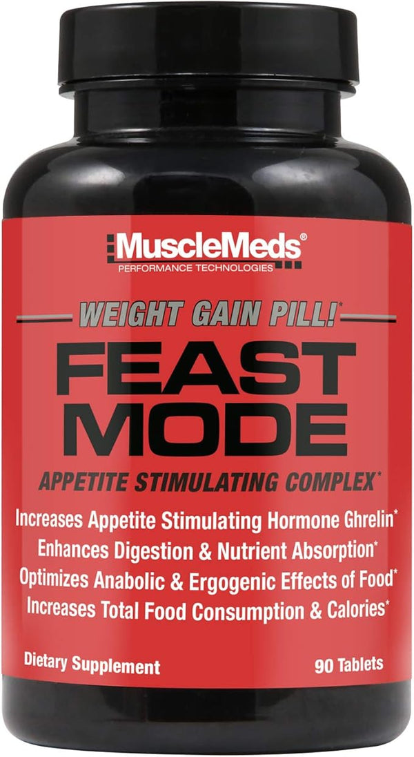 Musclemeds Feast Mode Appetite Stimulating Weight Gain 90 Capsules
