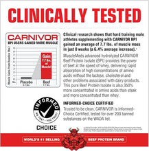Musclemeds Carnivor Beef Protein Isolate 100% Beef Protein