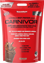 Musclemeds Carnivor Beef Protein Isolate 100 Servings Bag 100% Beef Protein