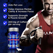 ALLMAX Nutrition Caffeine Pills, Fast Absorbing & Vegan, 200 mg per Serving, 100 Tablets