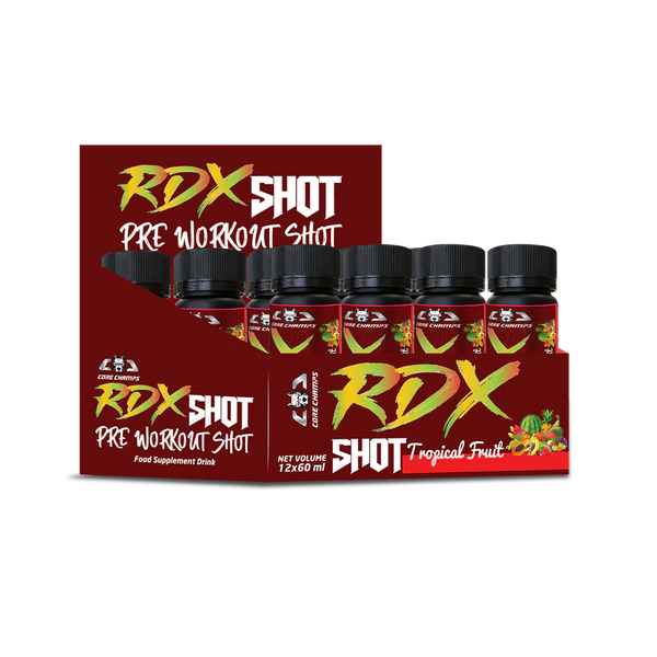 Core Champs RDX shots - Preworkout 60ml Shot