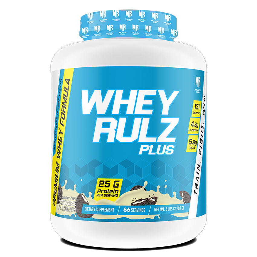 Muscle Rulz WHEY RULZ Plus 5lbs Whey Protein Powder