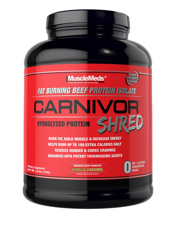 Musclemeds Carnivor Shred Fat Burning Beef Protein 3.8 LBS