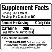 ALLMAX Nutrition Caffeine Pills, Fast Absorbing & Vegan, 200 mg per Serving, 100 Tablets