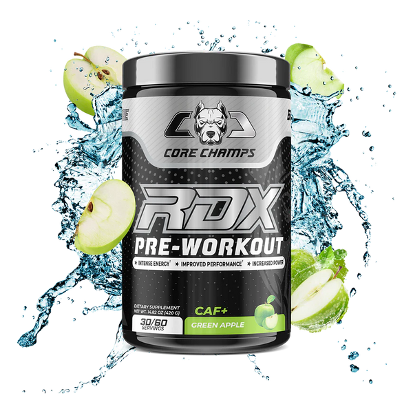 CORE CHAMPS RDX CAF+ 400MG Caffeine Strongest Pre-workout