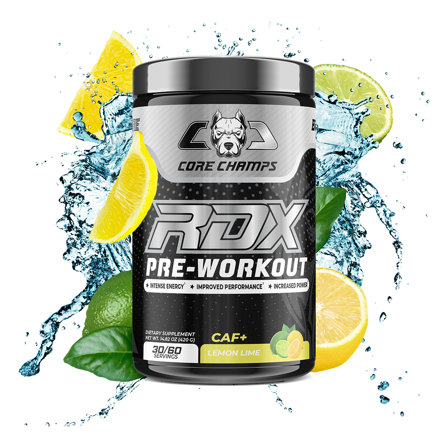 CORE CHAMPS RDX CAF+ 400MG Caffeine Strongest Pre-workout