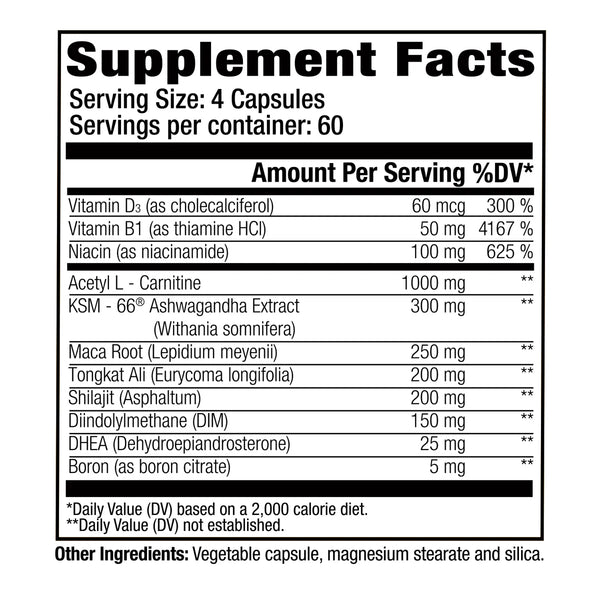 GAT Sports Nitraflex Deep Wood - Testosterone Booster