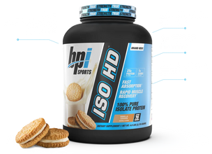 Bpi Sports ISO HD Whey Protein Isolate 69 Servings Lean Muscle