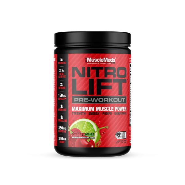 MuscleMeds NITRO LIFT Pre-Workout, Strength + Performance