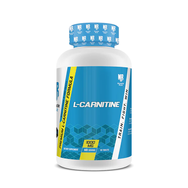 Muscle Rulz L-Carnitine 1000mg 60 Tablets Burns Fat