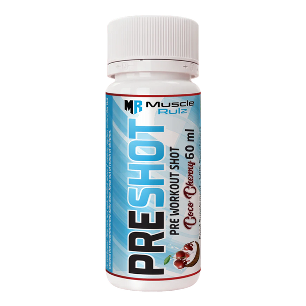 Muscle Rulz Pre Shot – 60 ml Pre-Workout Boost 12/pack