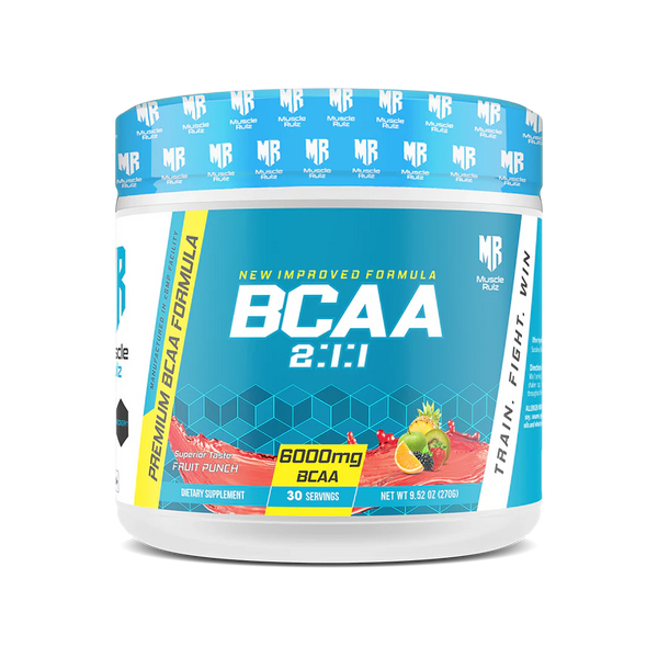 Muscle Rulz BCAA 2:1:1 New Improved Formula - 30 Servings