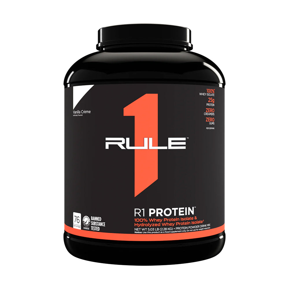 RuleOne R1 Isolate Protein 5 lbs Whey Isolate Hydrolysate Formula