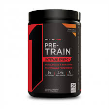 RuleOne R1 Pre Train 25 Servings Intense Energy Pre-Workout