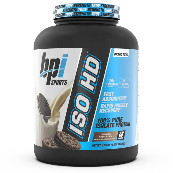 Bpi Sports ISO HD Whey Protein Isolate 69 Servings Lean Muscle