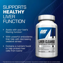 Gat Sport Essential Liver Cleanse 60 Capsules Healthy Liver Function