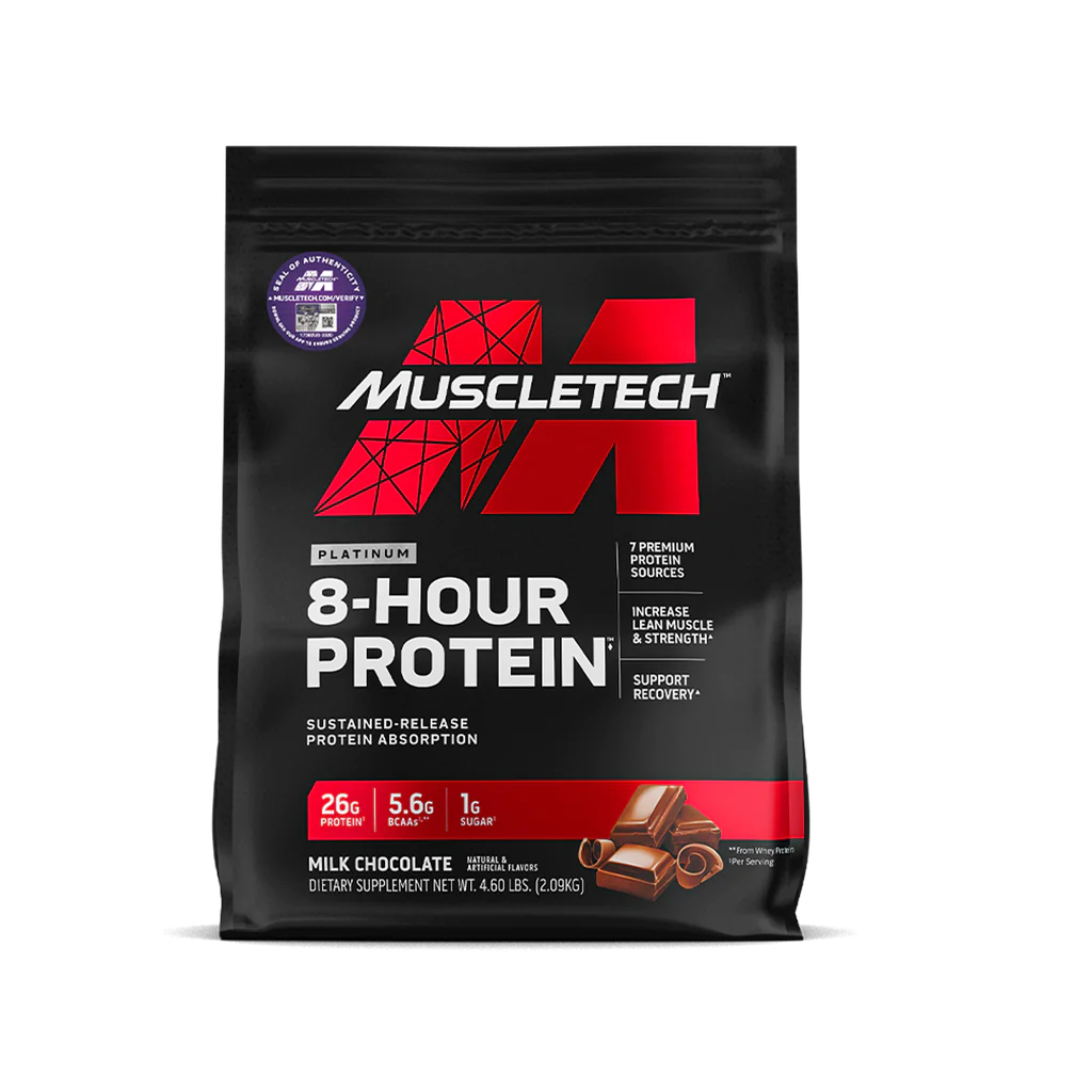MuscleTech Platinum 8-Hour Protein 4.6LBS Sustained-Release