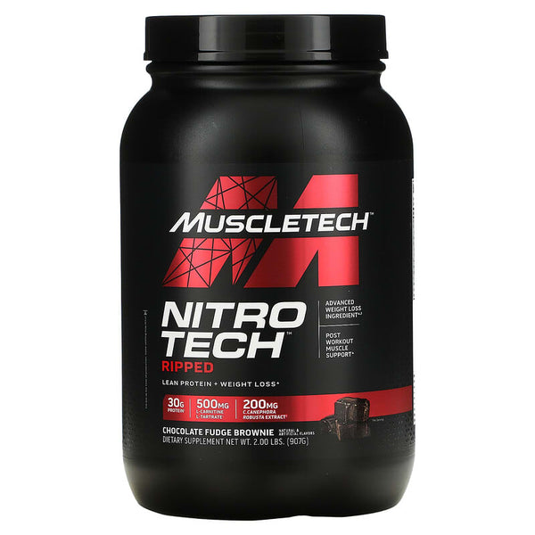 Muscletech Nitro-Tech Ripped Protein 2 lb Weight Loss + Lean Protein MUSCLETECH