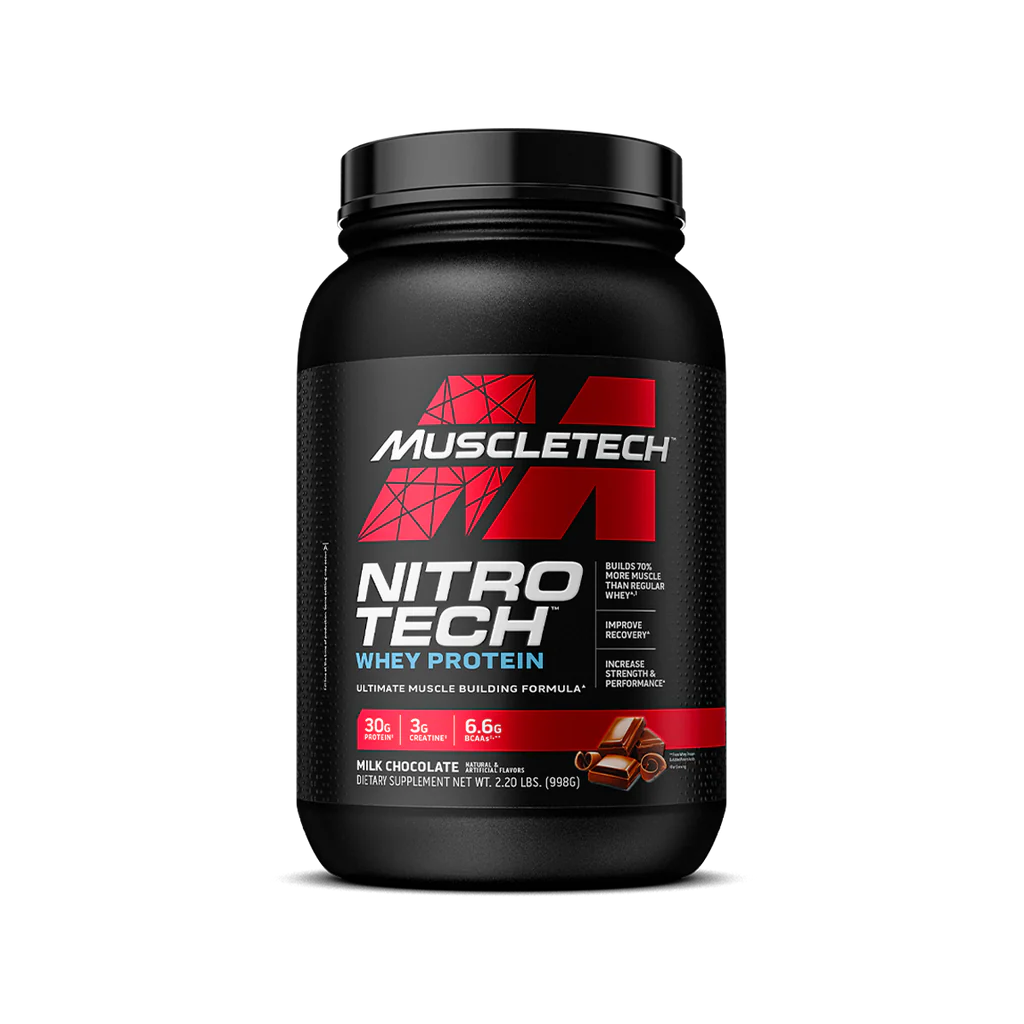 Muscletech Nitro-Tech 30 Gram Protein 2.2 lbs Whey Protein with Creatine
