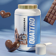 Magnum Quattro - Muscle-building, 4 protein isolate blend - 2lb