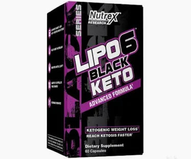 Nutrex Research Lipo 6 Black Keto 60 Capsules