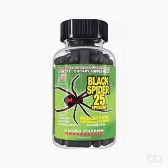 Cloma Pharma Black Spider - Fat Burning Venom 100 Tablets