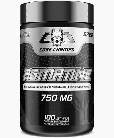 Core Champs AGMATINE 750mg Enhances Muscle Pumps