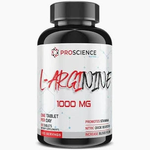 ProScience Nutra L-Arginine 1000MG 100 Tablets