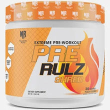 Muscle Rulz PRE RULZ Shred 30 Servings Pre-Workout with Fat Burner